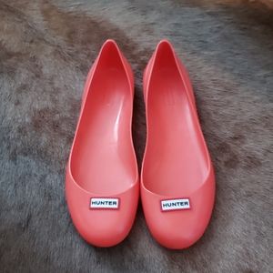 HUNTER ballet water resistant flat 10M